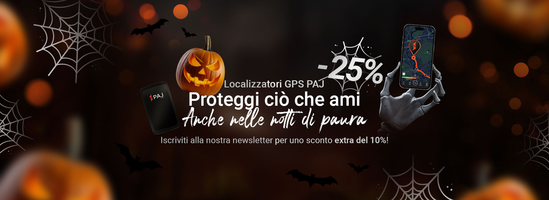 Halloween Sale 2024 PAJ GPS Tracker